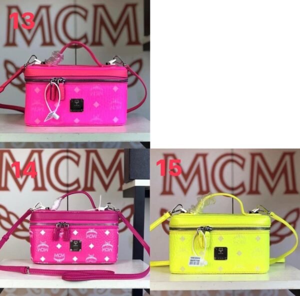 MCM Rockstar Vanity Monogram-Print Crossbody Bag