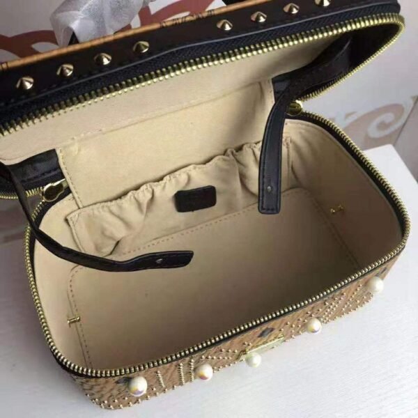MCM Rockstar Vanity Monogram-Print Crossbody Bag