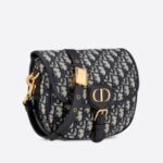 Christian Dior Bobby Bag Blue Oblique Jacquard