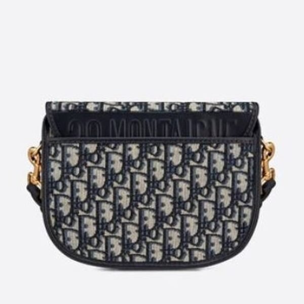 Christian Dior Bobby Bag Blue Oblique Jacquard