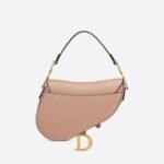 Christian Dior Leather Saddle Bag