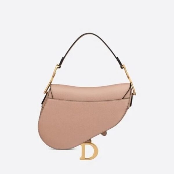 Christian Dior Leather Saddle Bag