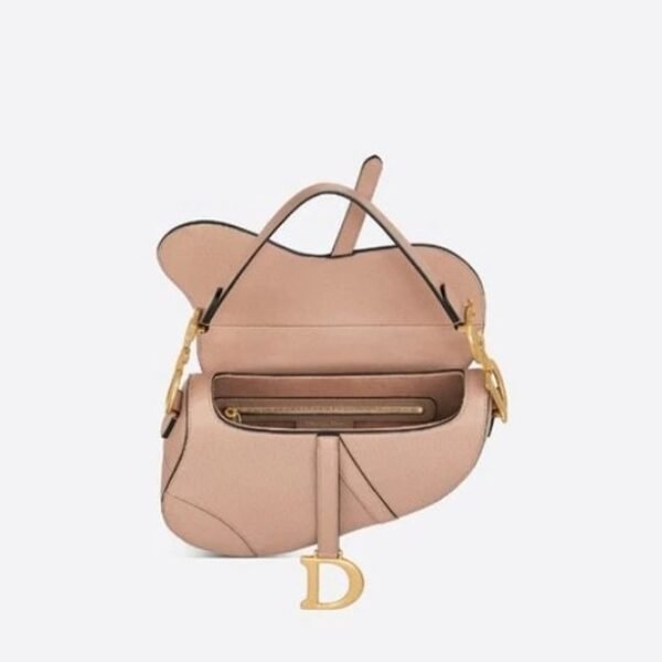 Christian Dior Leather Saddle Bag
