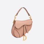 Christian Dior Leather Saddle Bag