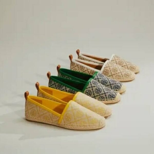 Tory Burch T Monogram Espadrille Flat