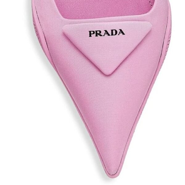 Prada Brushed Leather Slingback Pump