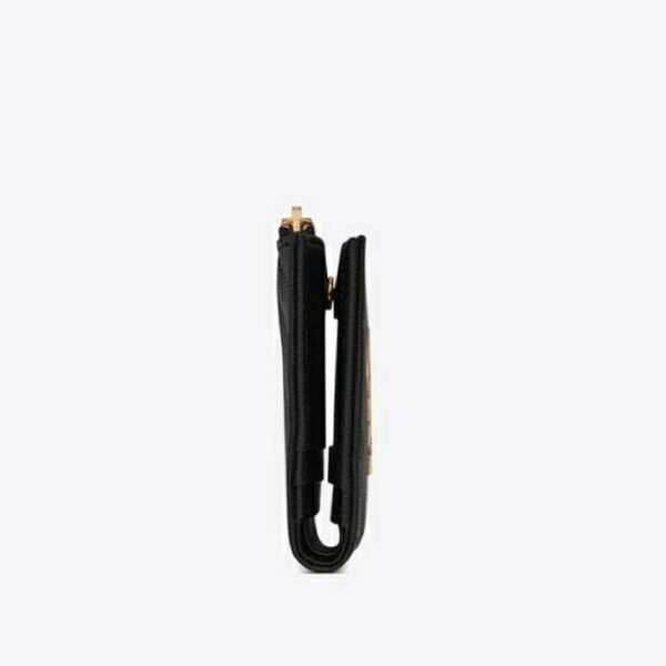 Yves Saint Laurent Monogram Zipped Card Case
