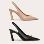 Valentino Roman Stud Slingback Pump