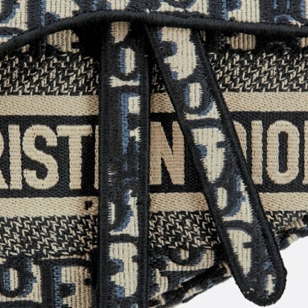 Christian Dior Saddle Bag Oblique Embroidery