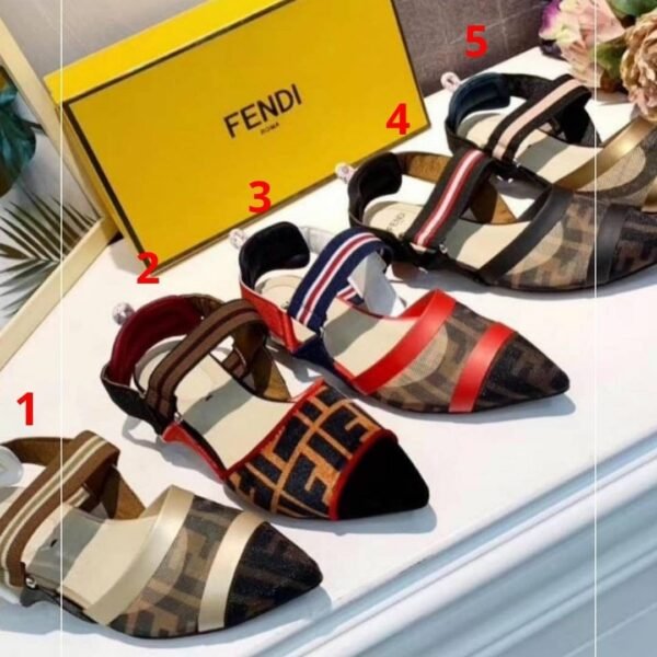 Fendi Colibri Slingback Pump