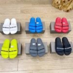 Balenciaga Logo Pool Slides