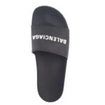 Balenciaga Logo Pool Slides