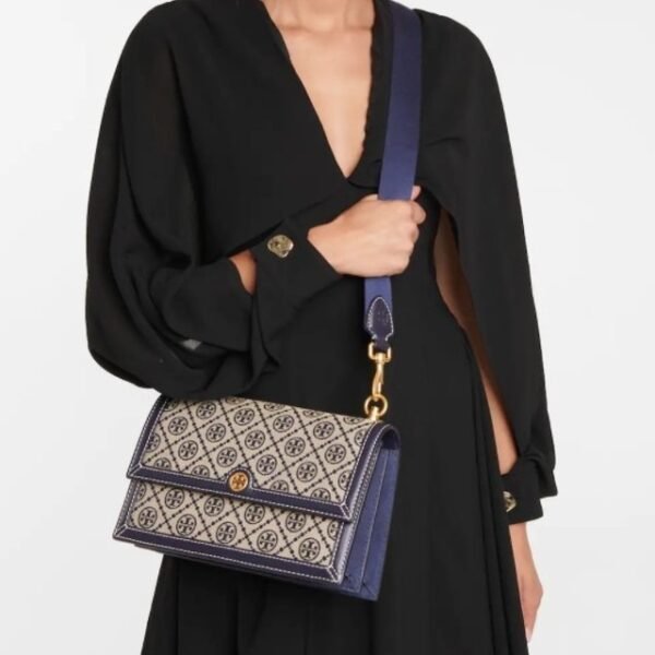 Tory Burch T Monogram jacquard shoulder bag