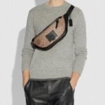 Coach Rivington Belt Bag In Signature Canvas