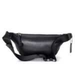Coach Rivington Belt Bag In Signature Canvas With Rexy