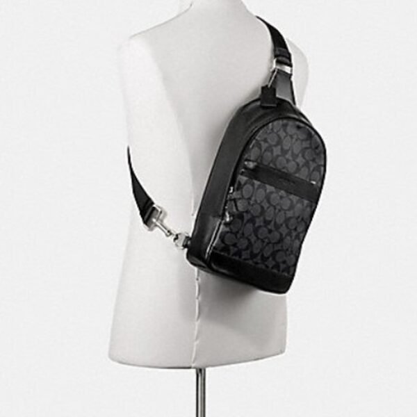 Coach Charles Pack in Signature Canvas