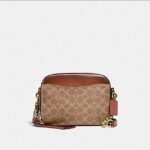 Coach Cowhide Camera Bag Shoulder