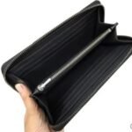 Coach Men Long Wallet With Varsity Stripe