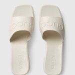 Gucci G- rubber slide sandal