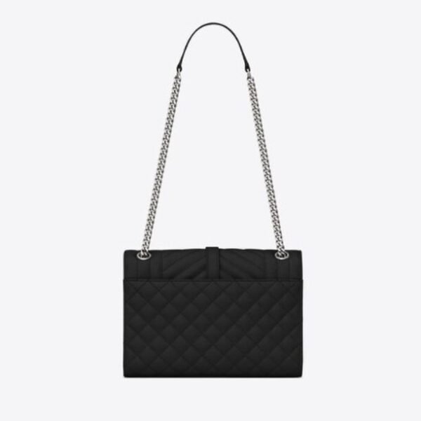 Yves Saint Laurent Envelope Medium Bag in Mix Matelasse Grain De Poudre Embossed Leather