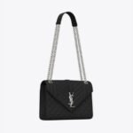 Yves Saint Laurent Envelope Medium Bag in Mix Matelasse Grain De Poudre Embossed Leather