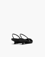 Prada Brushed leather slingback pump