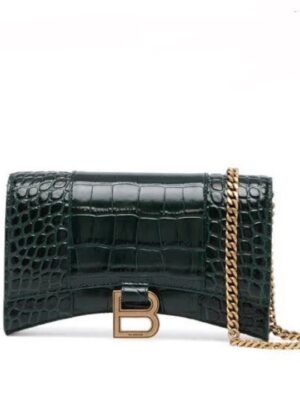 Balenciaga Hourglass wallet on chain