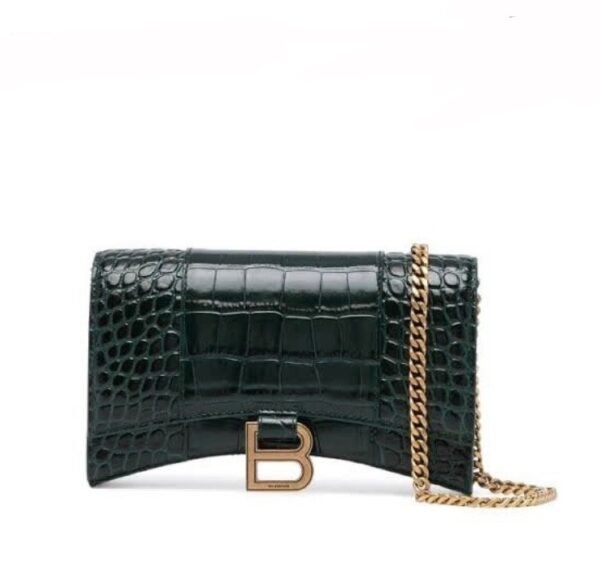 Balenciaga Hourglass wallet on chain