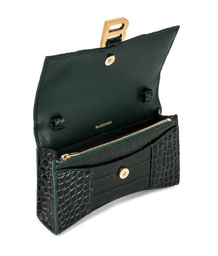 Balenciaga Hourglass wallet on chain