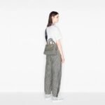 Christian Dior Lady D-Lite Embroidered Canvas
