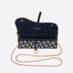 Christian Dior Long Saddle Wallet on Chain