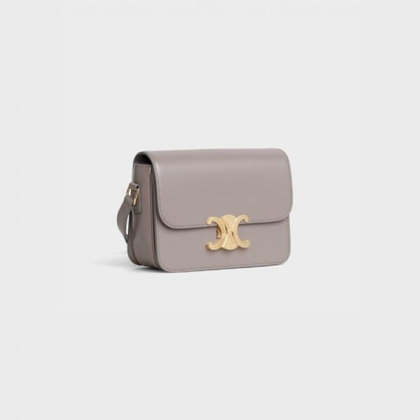 Celine Teen Triomphe Bag In Shiny Calfskin