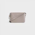 Celine Teen Triomphe Bag In Shiny Calfskin
