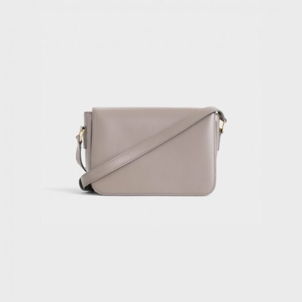 Celine Teen Triomphe Bag In Shiny Calfskin