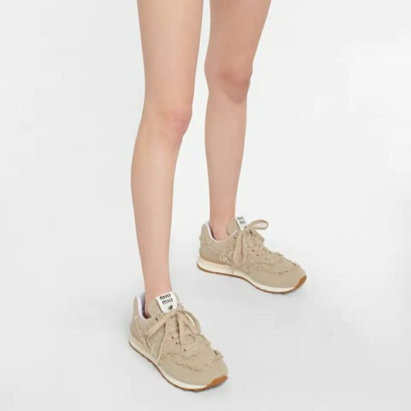 Miu Miu Denim X New Balance Sneakers