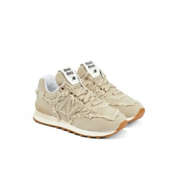 Miu Miu Denim X New Balance Sneakers