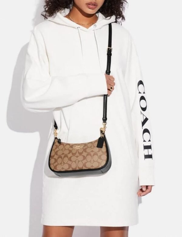 Coach Teri Shoulder Bag in SIgnature Canvas