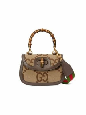 Gucci GG Bamboo 1947 Small Top Handle Bag