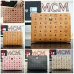 MCM Signature Logo Clutch