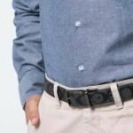 Coach Signature Belt Men