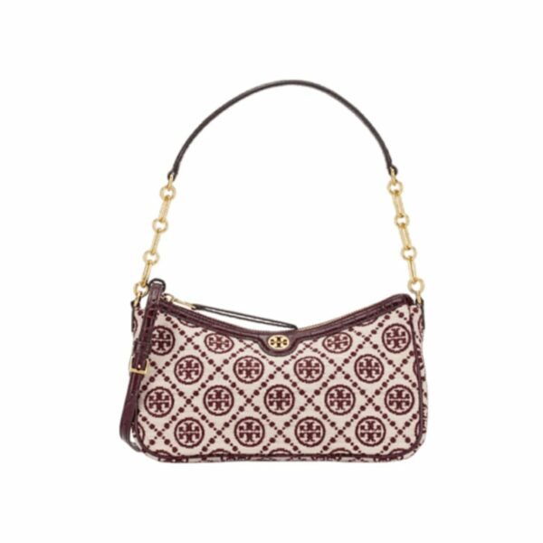 Tory Burch T Monogram Jacquard Studio Shoulder Bag