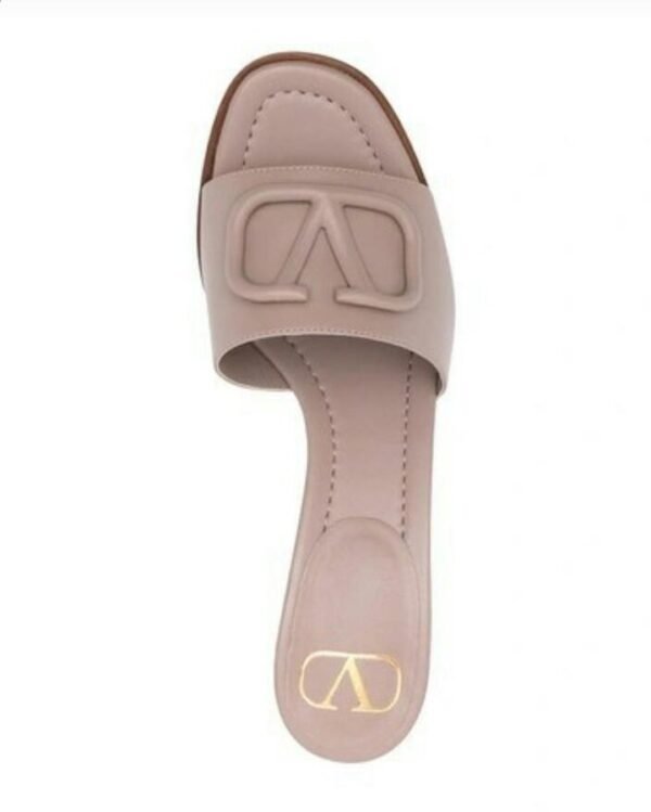 Valentino Vlogo Leather Heels