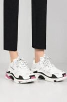 Balenciaga All Over Logo Triple S Trainers