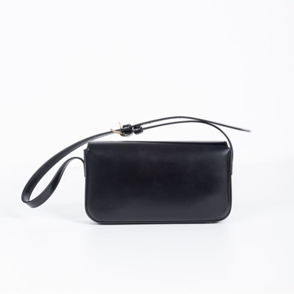 Celine Triomphe Shoulder Bag In Shiny Calfskin