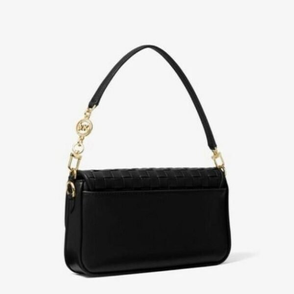 Michael Kors Woven Bill Top Handle