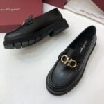 Salvatore Ferragamo Gancini Moccasins