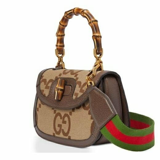 Gucci GG Bamboo 1947 Small Top Handle Bag