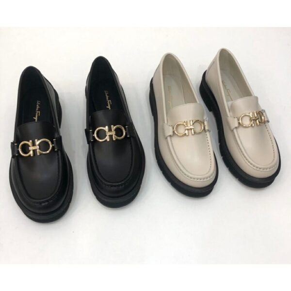 Salvatore Ferragamo Gancini Moccasins