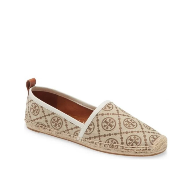 Tory Burch T Monogram Espadrille Flat