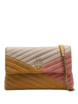 Tory Burch Kira Chevron Mixed Shoulder Bag